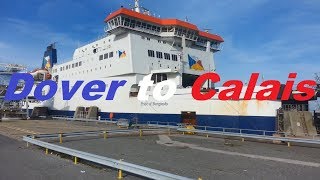 Dover to Calais ferry trip on MS Pride of Burgundy [upl. by Christoph143]