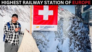 Jungfrau Travel Guide  Top of Europe  Day 3 in Switzerland Hindi 2024 [upl. by Hackney852]