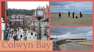 Colwyn Bay Promenade amp Town Centre Whats new [upl. by Aihtibat]