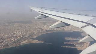 Libyan Wings ✈ الاجنحة الليبية Airbus A319 Tripoli Meitiga to Tunis Carthage [upl. by Haleemaj]