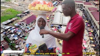 HOHOE MARKET WAS REALLY HAPPY  WORSHIP WITH BEATRICE AKORFA [upl. by Gavrilla]