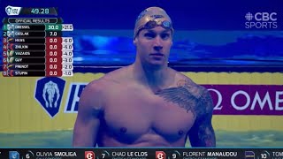 Caeleb Dressel 100 IM World Record ISL Final [upl. by Samy]