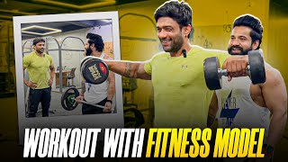 1 Din Mei 6 Muscle Training Fitness Model Workout And Diet Ft Lokesh Rajput [upl. by Dedrick]