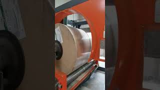 Paper roll cutting machine paper reel cutter [upl. by Hsekin]