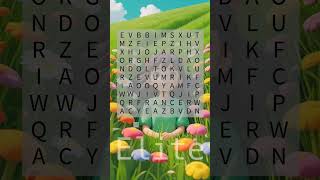 Word search game find the word France [upl. by Boni]