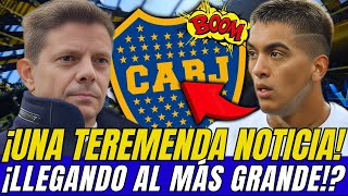 🔴💥NOTICIA BOMBA ¡LLEGANDO AL BOCA ¡DEJO LOS HINCHAS LOCOS NOTICIAS DE BOCA JUNIORS HOY [upl. by Htbazile]