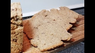 Ezekiel Bread  Easy healthy gluten free no sugar bread machine [upl. by Etolas]