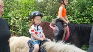 Haggerston Castle Horse Riding 2024  Caravan Holidays [upl. by Hewitt]