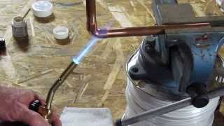 How to solder copper pipe Tips and tricks The old plumber shows complete technique [upl. by Auqenat584]