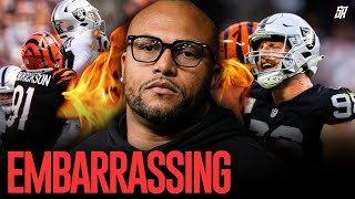 THE RAIDERS GET EMBARRASSED  Raiders vs Bengals Week 9 Recap [upl. by Iggem]