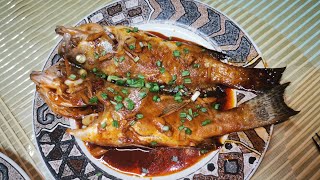 Sinarsahang Lapu Lapu Recipe Den Yah [upl. by Dnalevets]