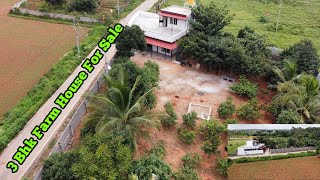 3 bhk farm house for sale in Yelahanka Bangalore Avalahalli 7km CRPF CAMP 10km RMZ Galleria IVIR Rd [upl. by Tijnar295]