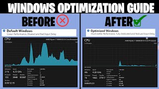 Windows Optimization Guide  Better FPS and Less Input Delay [upl. by Salokin]