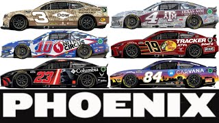 NASCAR Cup Series Phoenix Championship Race 2024 Paint Scheme Preview [upl. by Theobald]