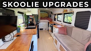 Fixing Our Skoolie  Bus Life Week 17 [upl. by Yuria]