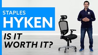 Staples Hyken Office Chair Is It Worth It [upl. by Eylhsa686]