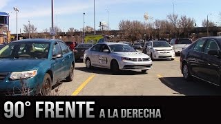 Estacionamiento a 90 grados de frente  A la derecha [upl. by Leirej]