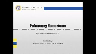 Pulmonary Hamartoma [upl. by Aryan]