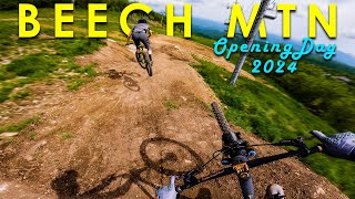 Beech Mountain Bike Park OPENING DAY 2024 [upl. by Susana]