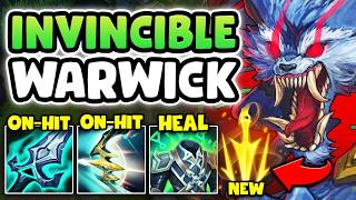 WAIT THIS WARWICK BUILD IS ACTUALLY DISGUSTING WTF IS THIS HEALING  EPISODE 38 [upl. by Aicargatla]