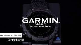 Garmin Support  MARQ® Commander Gen 2 Carbon Edition  Getting Started [upl. by Yttocs]