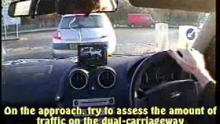 Video Driving Lesson 26 Right Turn onto a Dual Carriageway [upl. by Laurentium]