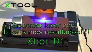 Grabador  cortador laser Xtool D1 Una muy buena máquina para el taller Shorts Makeblock [upl. by Imena925]