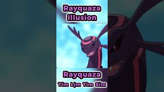 Bạn có biết về Rayquaza MÀU TÍM Rayquaza Illusion trong Pokemon Anime TV Series   PAG Center [upl. by Ilahsiav]