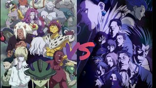 Hunter x hunter CHIMERA ANT vs PHANTOM TROUPE FULL FIGHT [upl. by Acirtap]