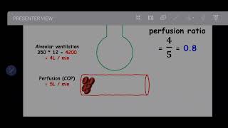 Alveolar Ventilation  Perfusion ratio [upl. by Melania]