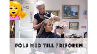 Följ med till frisören  VLOGG [upl. by Yole817]