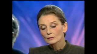 Audrey Hepburn Interviewed on French Current Affairs TV Show quotRepéresquot 1992 [upl. by Irtak]