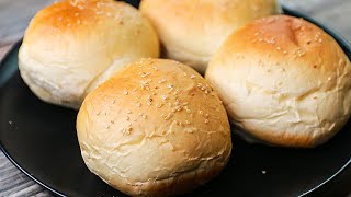 The Best Burger Buns Recipe  Homemade Burger Buns Recipe Without Oven Shorts [upl. by Ravaj]