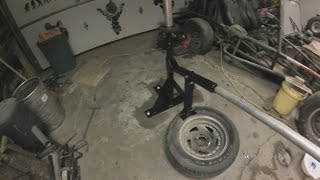 How To Build A Homemade Tire Changer From Scrap Metal [upl. by Ocsecnarf847]