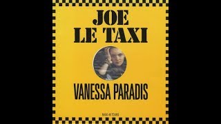 Vanessa Paradis  Joe le Taxi  ENGLISHFRENCH Lyrics [upl. by Arley569]