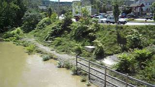 Plymouth NH River flood from Hurricane Irene 2011 [upl. by Langsdon945]