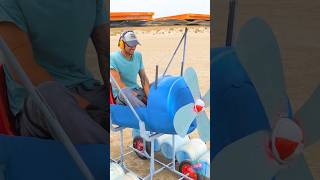 Building a DIY Seaplane with Plastic Barrels amp PVC Pipes 🌊🛩️ [upl. by Chaunce]