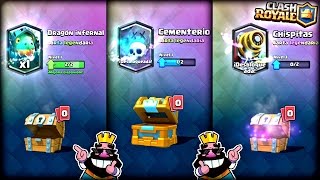 ¡¡20 LEGENDARIAS EN COFRES GRATIS DE CORONAS y GIGANTES  Cofres de suscriptores  Clash Royale [upl. by Denison]