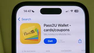 How to Download Pass2U Wallet cards coupons on iPhone Android iOS Apk [upl. by Annaerdna50]