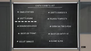 GTA Online Exotic Exports Location Grotti Visione [upl. by Audwin]