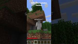 POV Youtuber Farmen shorts minecraft leines [upl. by Bortz]