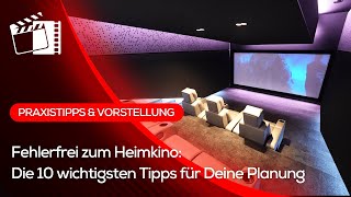 Fehlerfrei zum perfekten Heimkino 10 Tipps für Deine Planung  aus der Erfahrung von Takeoff Media [upl. by Ellenij]