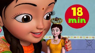 Gudiya Rani Badi Sayani  Baby Doll Song and More  Hindi Rhymes for Children  Infobells [upl. by Ardnuek700]