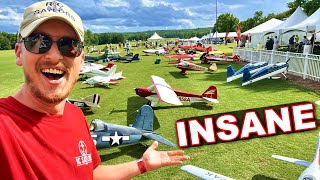 WORLDS BIGGEST RC Airplane Event  Joe Nall 2023 EXPERIENCE [upl. by Aisyram]