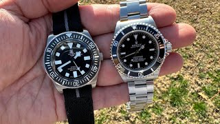 Rolex Submariner vs Tactical frog fxd [upl. by Nicolas834]