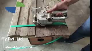 PET Strapping Tools  Pneumatic Pet Strapping Tools  Manual Strapping Machine  Pallet Strapping [upl. by Ardnuas762]