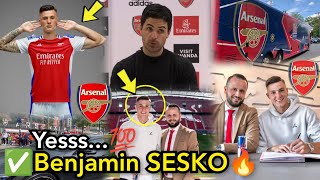 ✅ ARSENAL TRANSFER NEWS  Arsenal Target BenSesko CHOSE Arsenal over Chelsea the battle is on [upl. by Eoz]