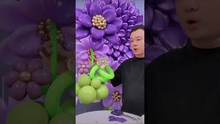 How to make Balloon Flower  DIY Balloon Flower diyballoons balloonflower balloon [upl. by Aicilav]