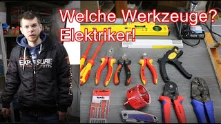 Welche Werkzeuge Elektriker  Grundausstattung ElektroM [upl. by Walther]