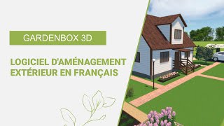 Créez votre plan de jardin en 3D avec le logiciel d’aménagement extérieur GardenBox 3D [upl. by Arvo971]